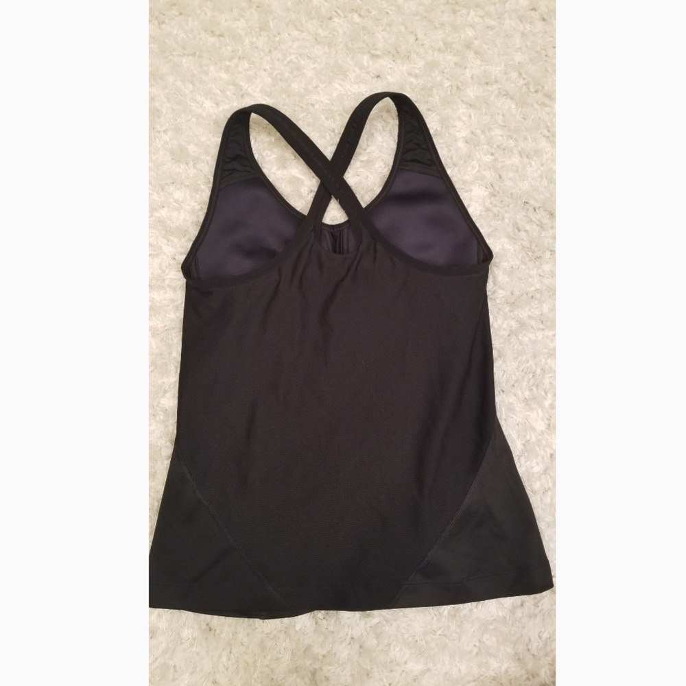 NIKE Workout Gym Black Tank Top - Picture 2 of 6
